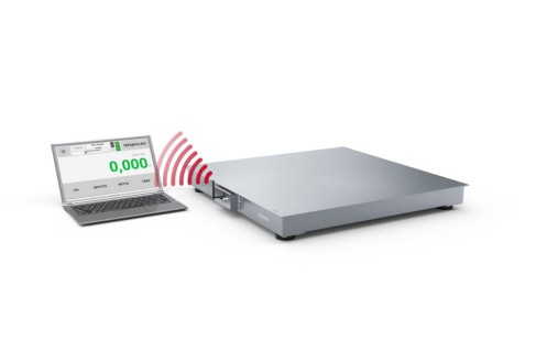 Платформенные весы в беспроводном исполнении напольные ВПП до 5 тонн