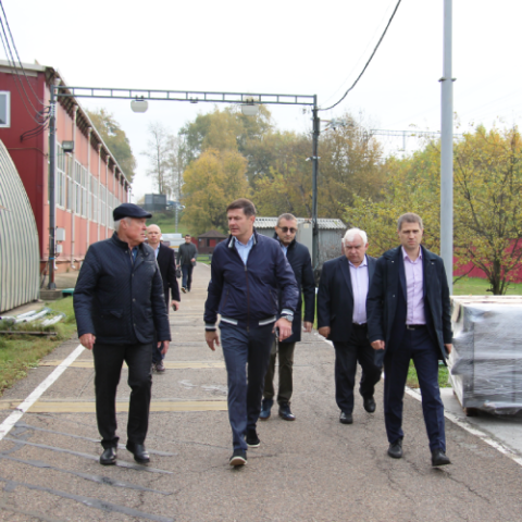 Глава Люберец посетил «Тензо-М» с рабочим визитом